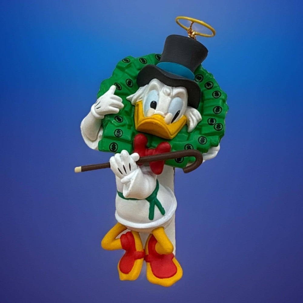 Disney Christmas Magic 26231-213‎ Scrooge McDuck Ornament Collectible By Grolier